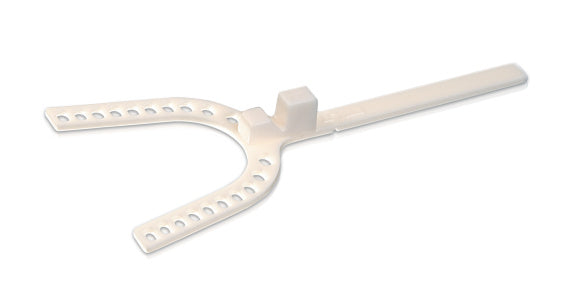 GEORGE GAUGE bite registration gauge, white, 5mm, small, S, 10 units