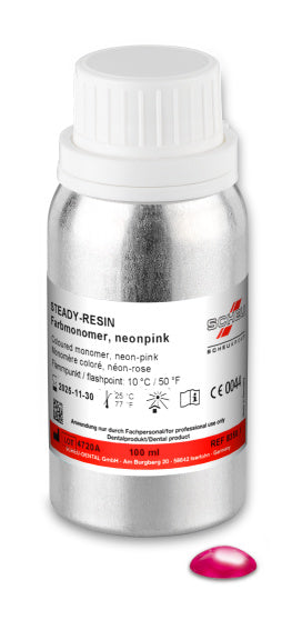STEADY-RESIN monomer neon fuchsia 100 ml