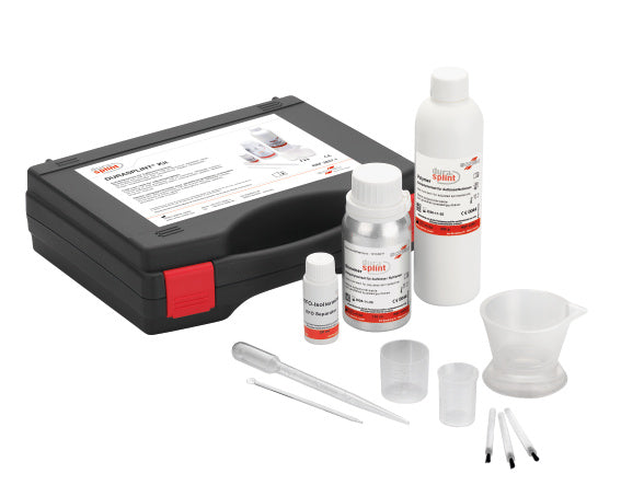 DURASPLINT resina autopolimerizable muy transparente kit