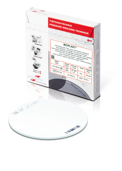 BIOPLAST planchas blandas elasticas 3.0x125 mm 100 ud