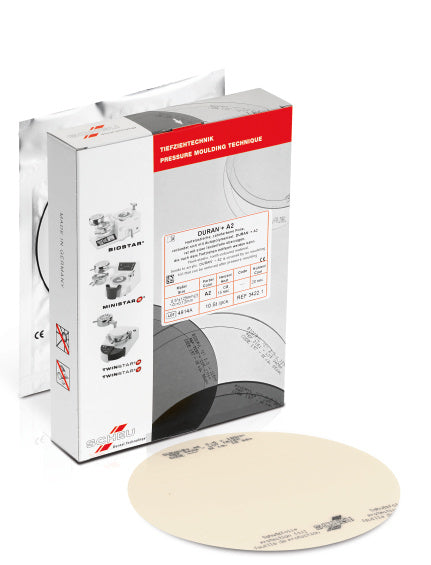 DURAN+ planchas transparentes A2 0.625x125 mm 10 ud