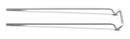 ADAMS HOOK 0.7 mm wide 9 mm 10 units