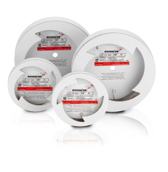 MENZANIUM rollo Ø 0,7 mm 028 inch duro-elastico 500g