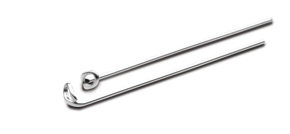 GANXO de fletxa 0.8 mm 100 u.