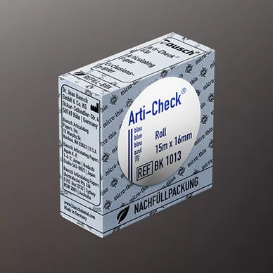 PAPEL ARTICULADO BAUSCH rollo 40 µ 15mx16 mm azul