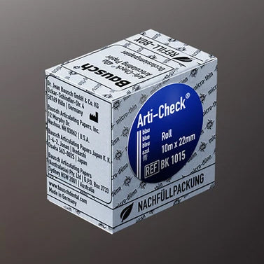 BAUSCH ARTICULATED PAPER roll 40 µ 10mx22 mm blue
