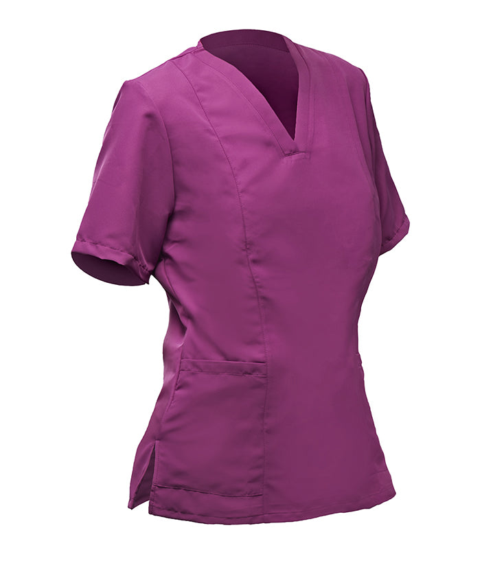 Women's Wisteria Jacket, Short Sleeve, V-Neck, Pockets, XXL