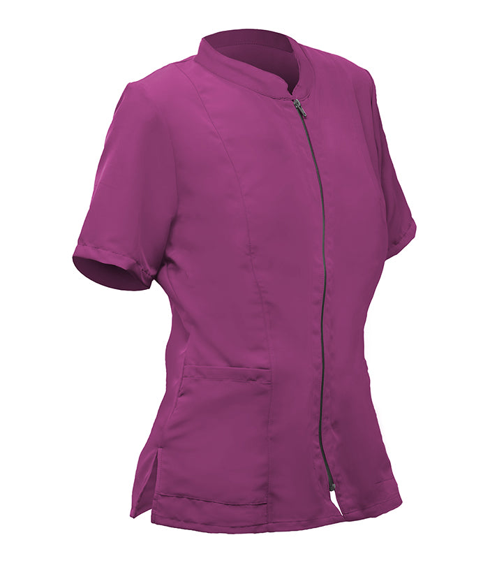 Women's Wisteria Jacket, short-sleeved, with zip pockets, XS