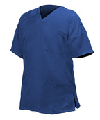 CASACA hombre azul. m/c cuello V bolsillos XL