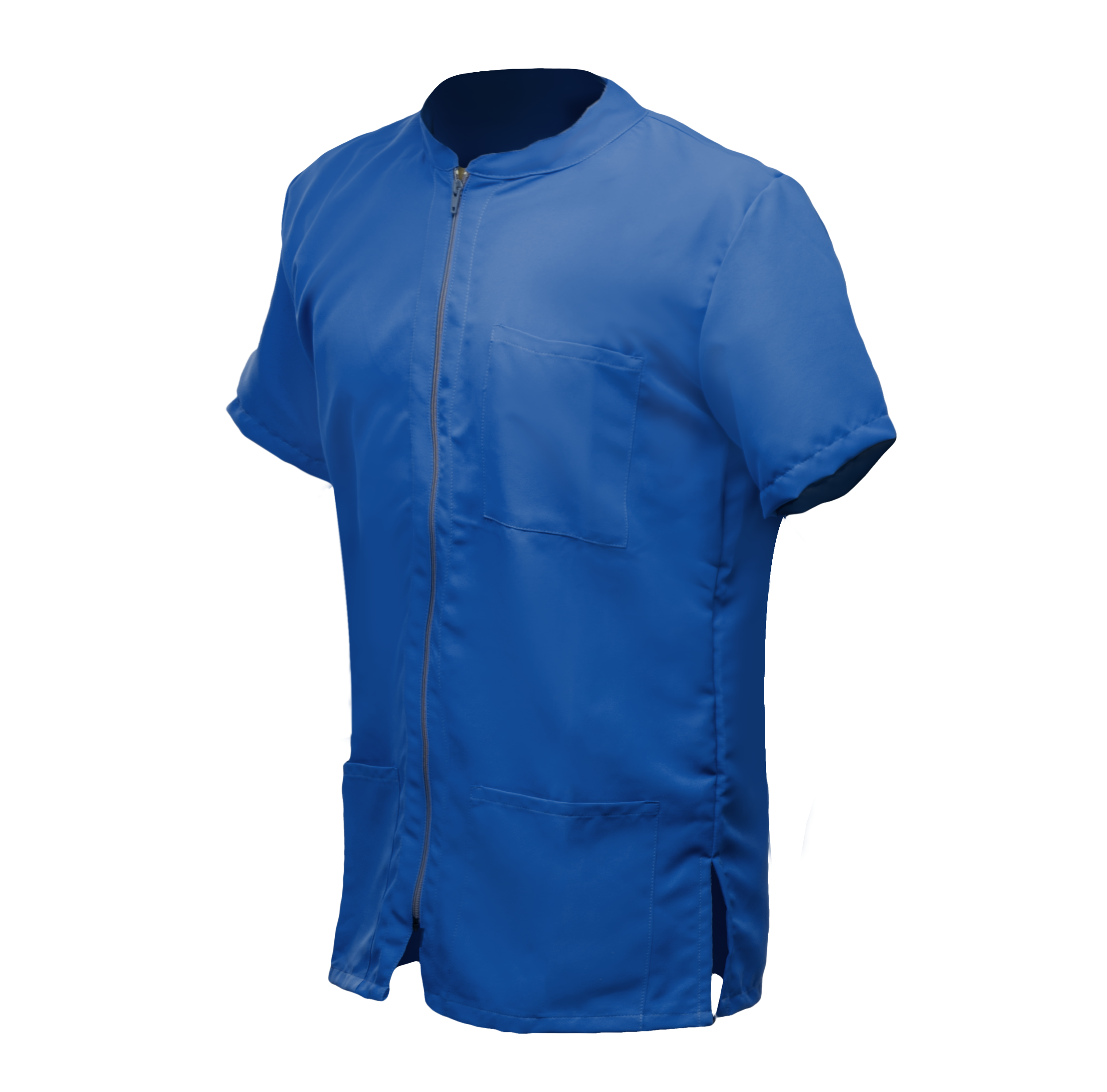CASACA hombre azul m/c cremallera bolsillo cuello XL