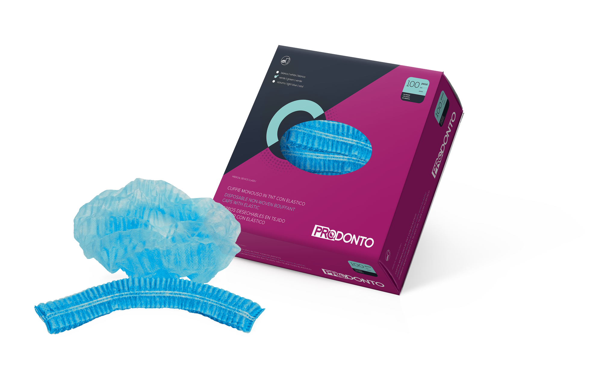 GORRO PRODONTO c/elastico 100 ud