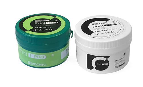 Silicona de Adición PRINT1 PRO putty soft normal 2x300 ml