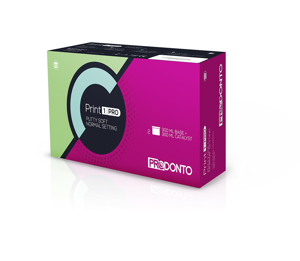 Silicona de Adición PRINT1 PRO putty soft normal 2x300 ml