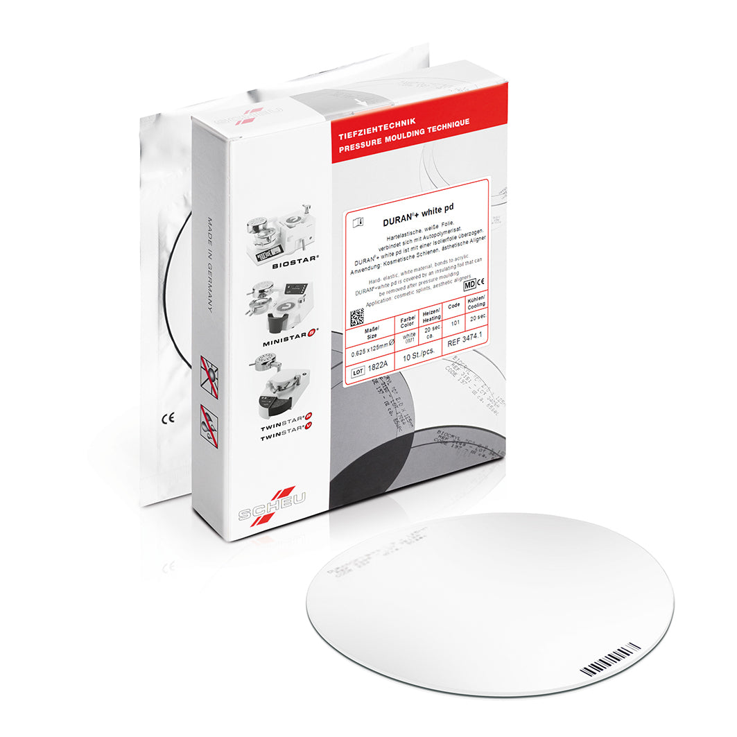 DURAN+ white PD 0,75X125mm 10 u.