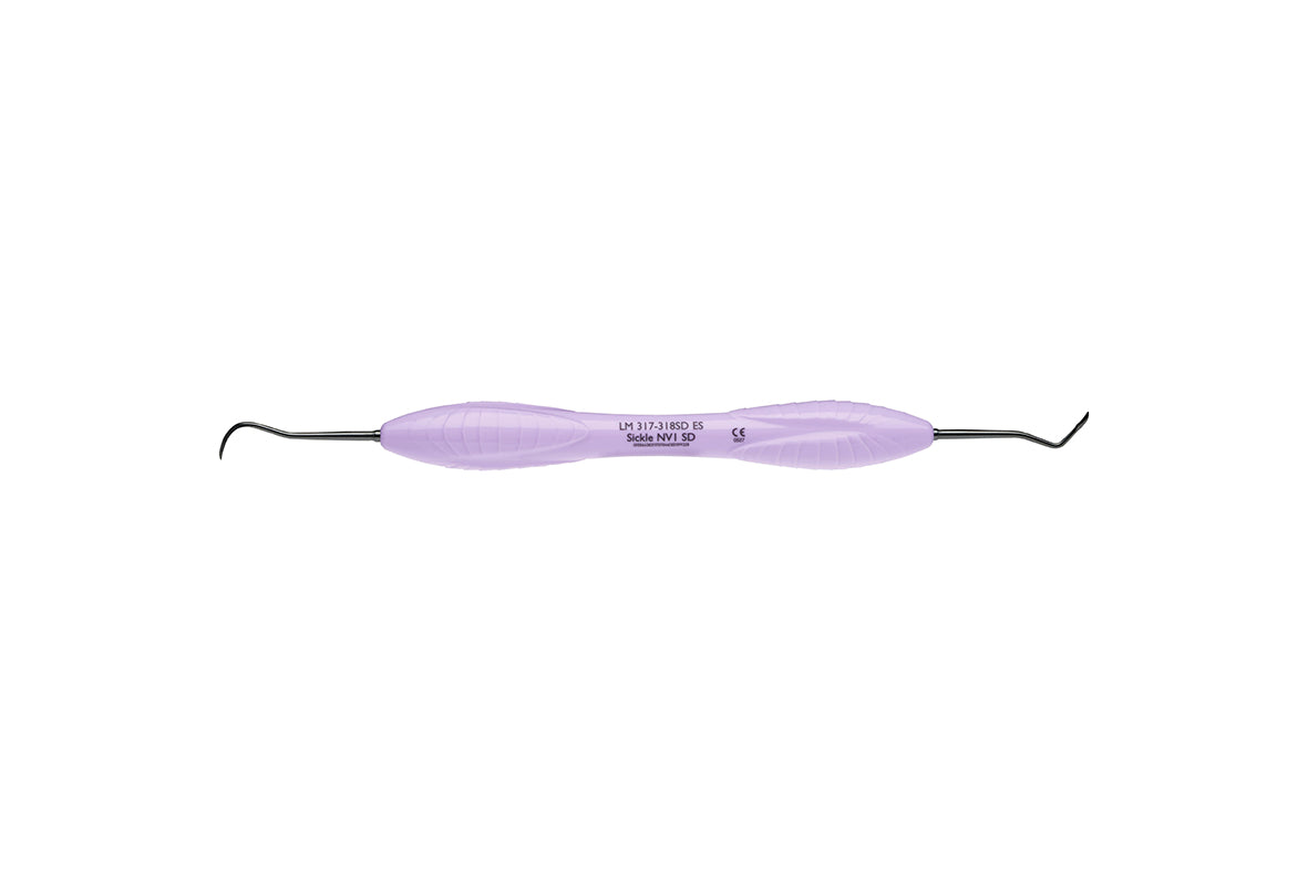 CURETA SICKLE LM NV1 SD 317-318 Sharp Diamond