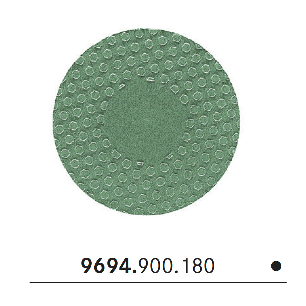 9694.900.180 KOMET pulidor ceramicas verde ø 180 5 ud