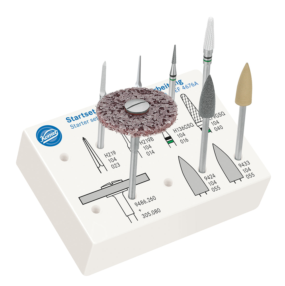FRESER KOMET 4676A.104.0 p/treball en ferules
