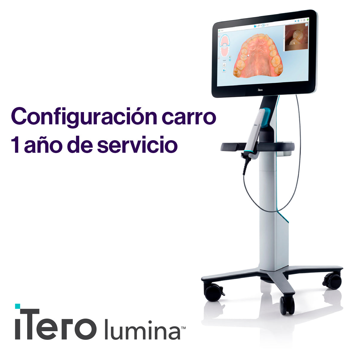ITERO LUMINA PRO configuracion carro 1 año servicio