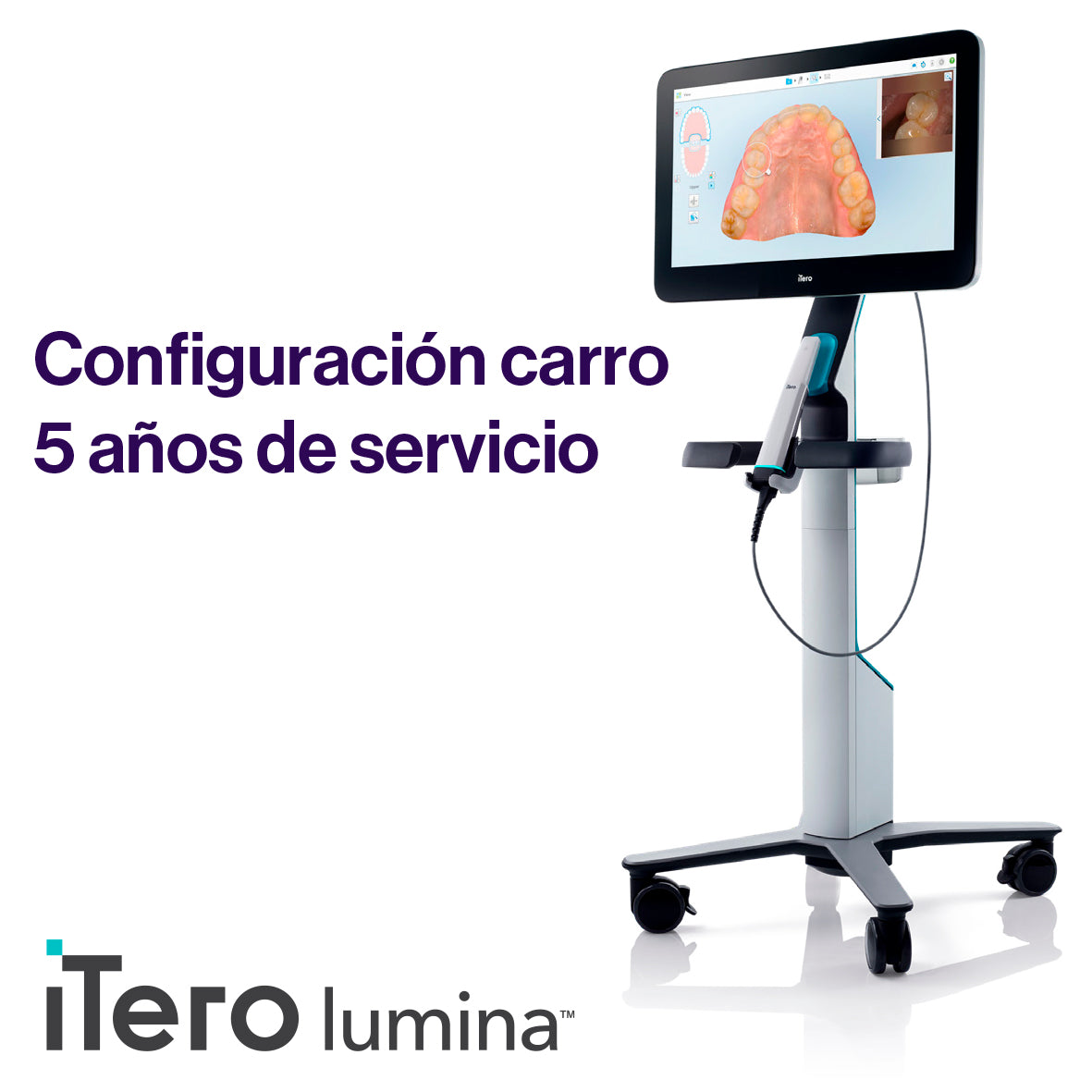 ITERO LUMINA PRO configuracion carro 5 años servicio