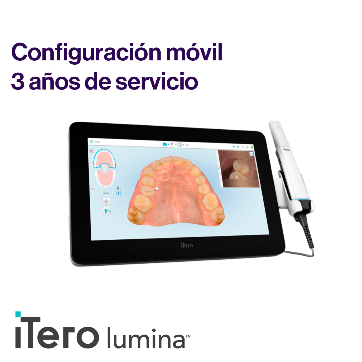 ITERO LUMINA PRO configuracion movil 3 años servicio