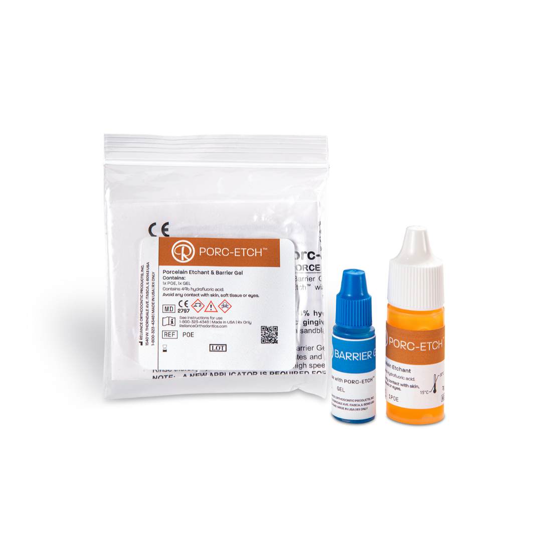 PORC-ETCH acido grabador porcelana 7 gr grabador + 3 gr gel