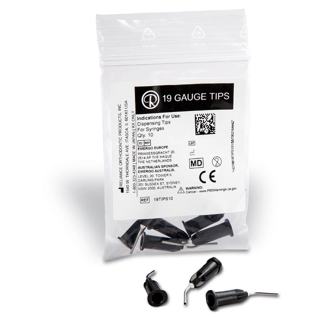 FLOW TAIN puntes p/ flowtain,bond aligner i etchant 10 u