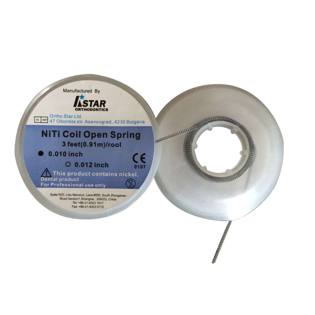 NiTi open spring roll 0.91m cal 0010x030