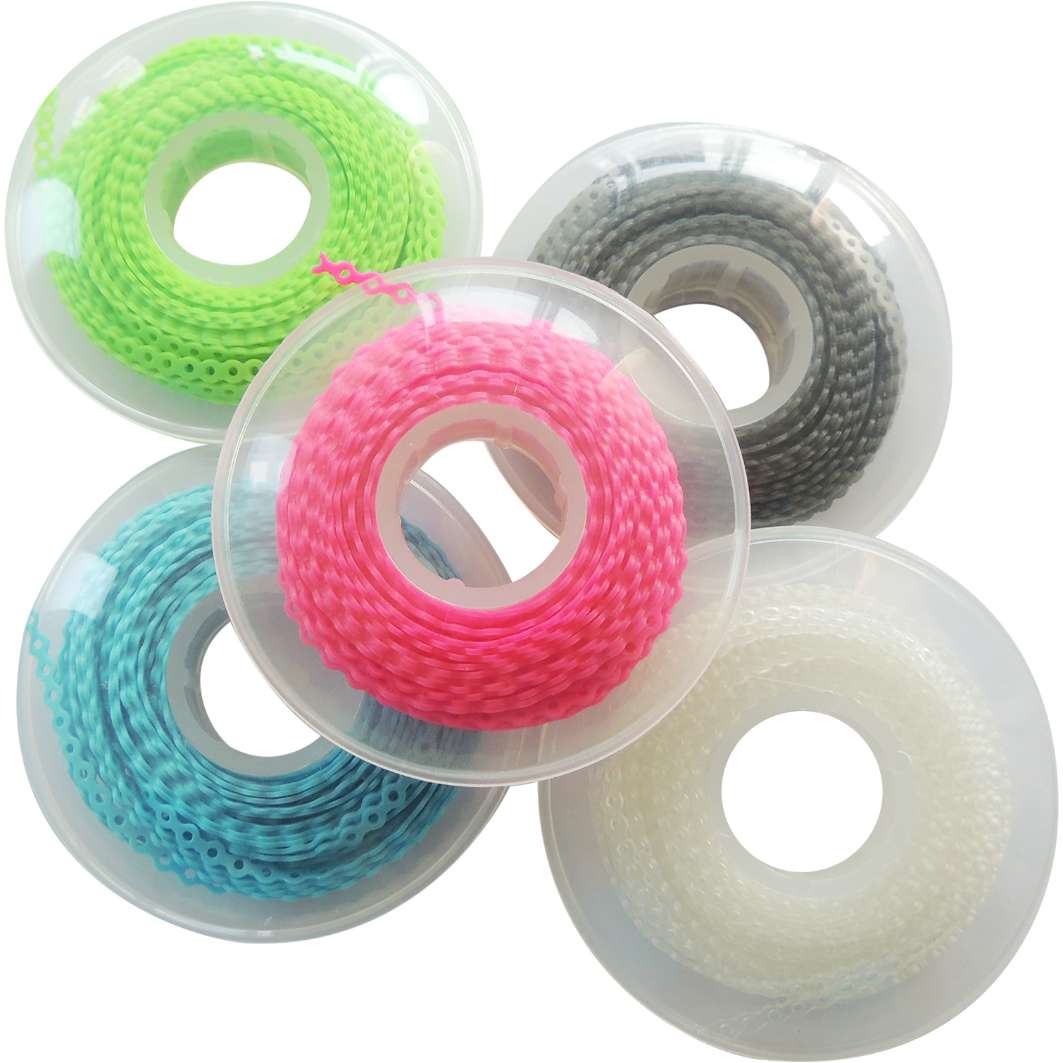 Continuous transparent elastic CHAIN 4.5m 1 unit