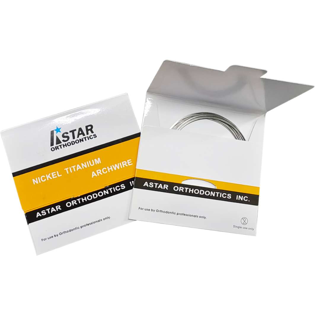 ARCO NiTi super elastic natural 016x022 sup 10 units