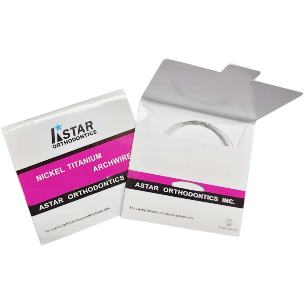 ARC NiTi natural thermal 016x016 inf 10 units