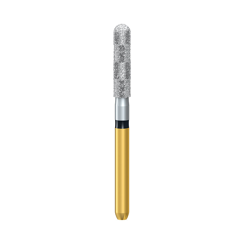 S5881.314.018  KOMET FRESA DIAMANTE CHAFLAN PARALELO, REDONDO TURBINA ø 018 GRANO GRUESO S 5 ud.