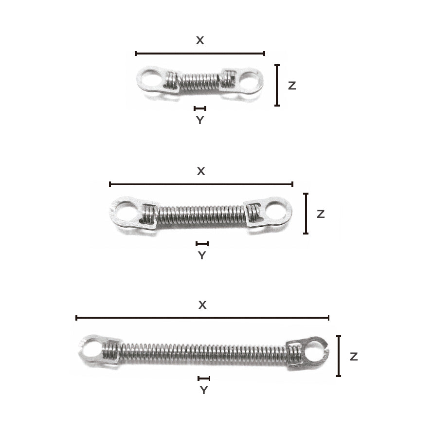MOLL tancament NiTi 012x030 15mm força forta 10ud