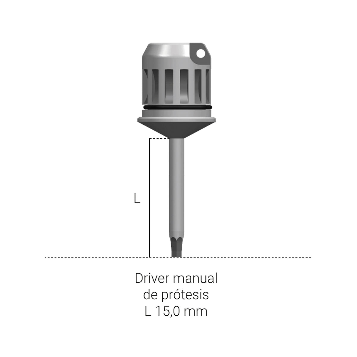 DESTORNILLADOR protesis L15,0mm manual