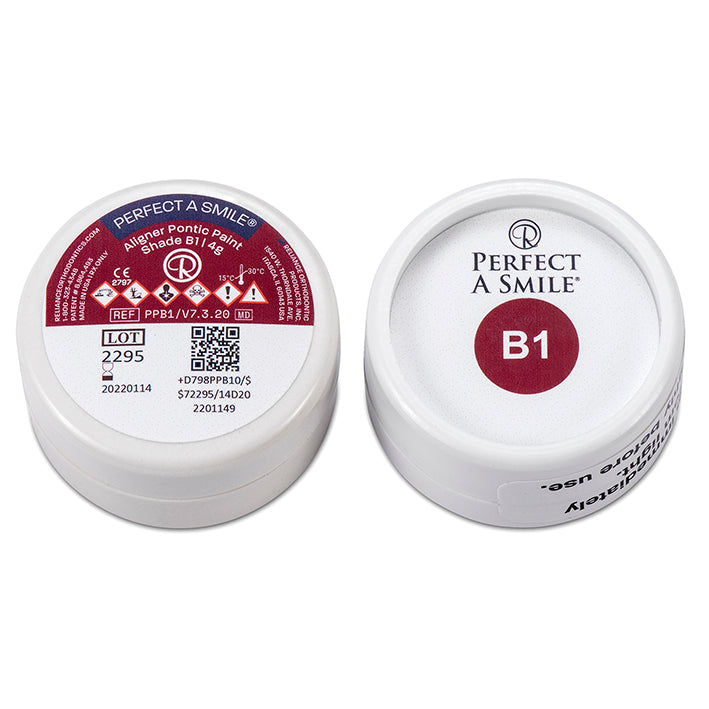PERFECT A SMILE pintura p/ponticos B1 matiz LIGERO tarro 4gr