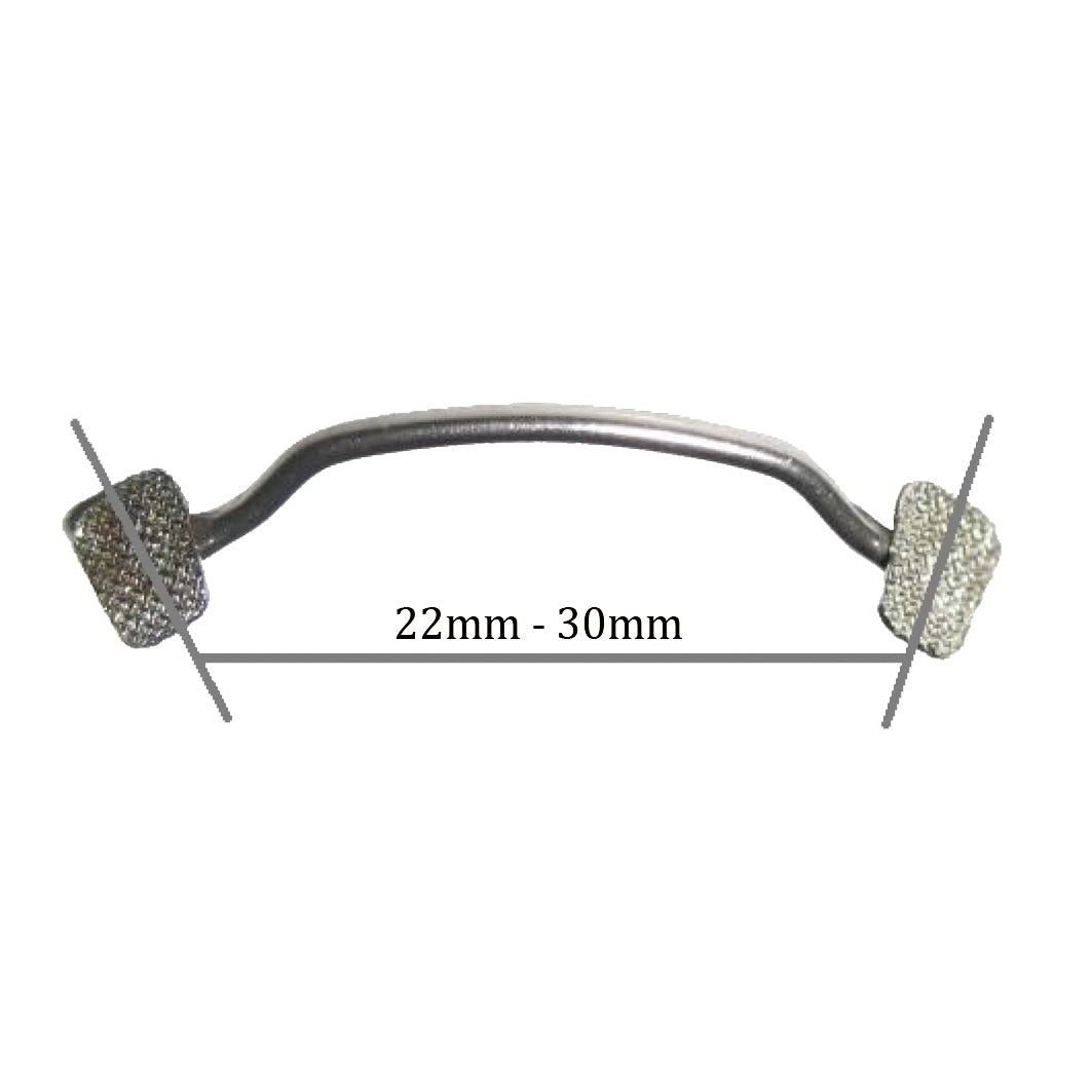 RETENIDOR Lingual Metàl·lic 3x3 Talla 22 mm 5ud