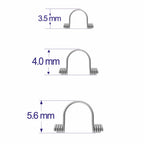 RESSORTEIX WARREN acer inox. petit fins a 016x022 10ud