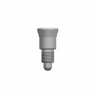 ONE CONICAL tornillo cierre 2,5 mm altura  3 ud