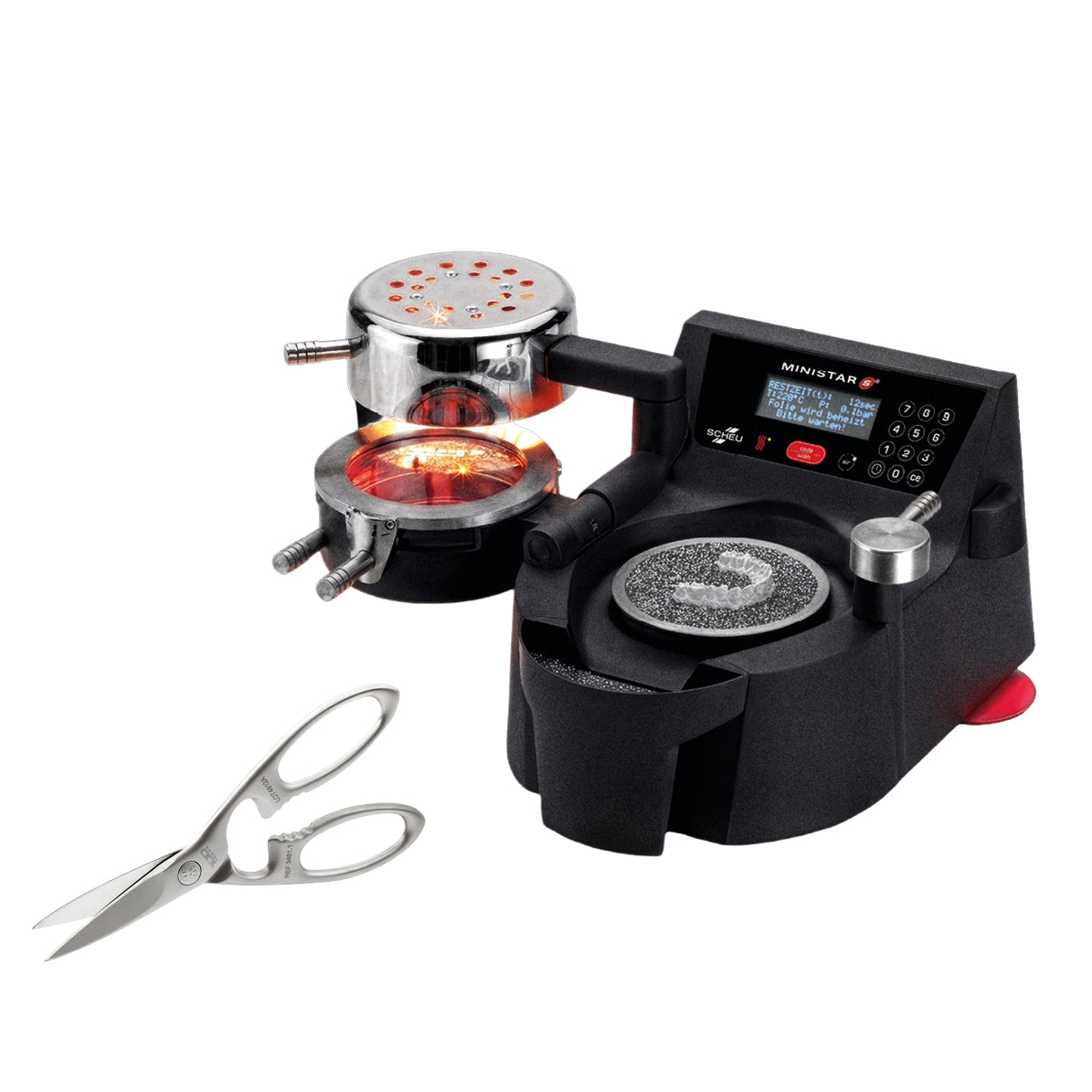 TERMOCONFORMADORA MINISTAR S BLACK ed. limit. 230V c/tijera