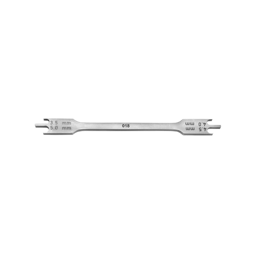 MEDIDOR Posicionador de Brackets de Slot 018 1ud