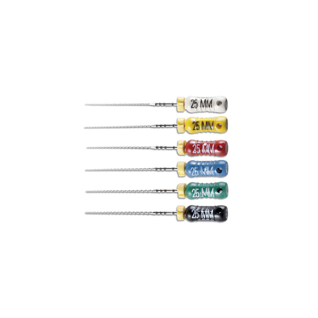 LLIMES HEDSTROEM VDW esteril 25 mm assortiment 08-10 6 u.