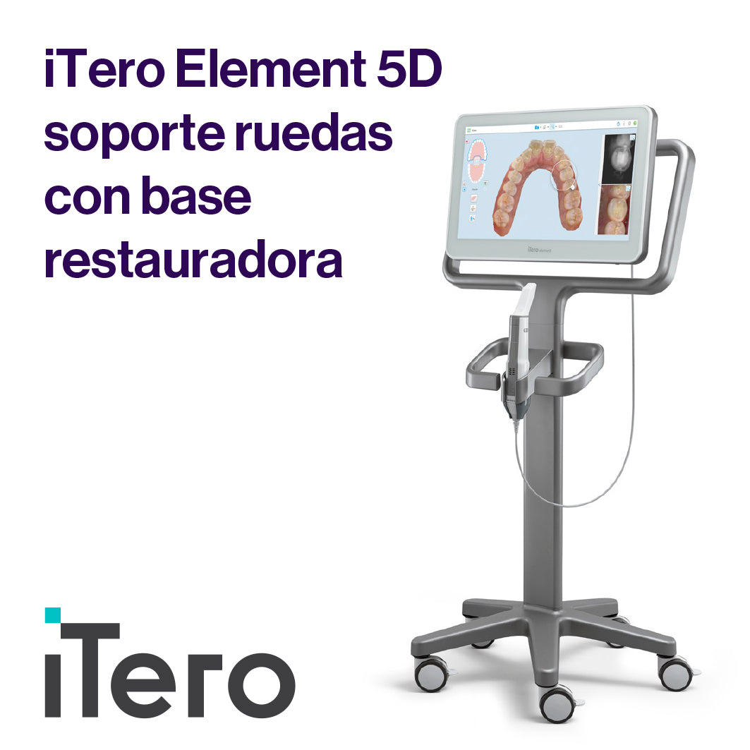 iTero Element 5D wheel stand with restorative base