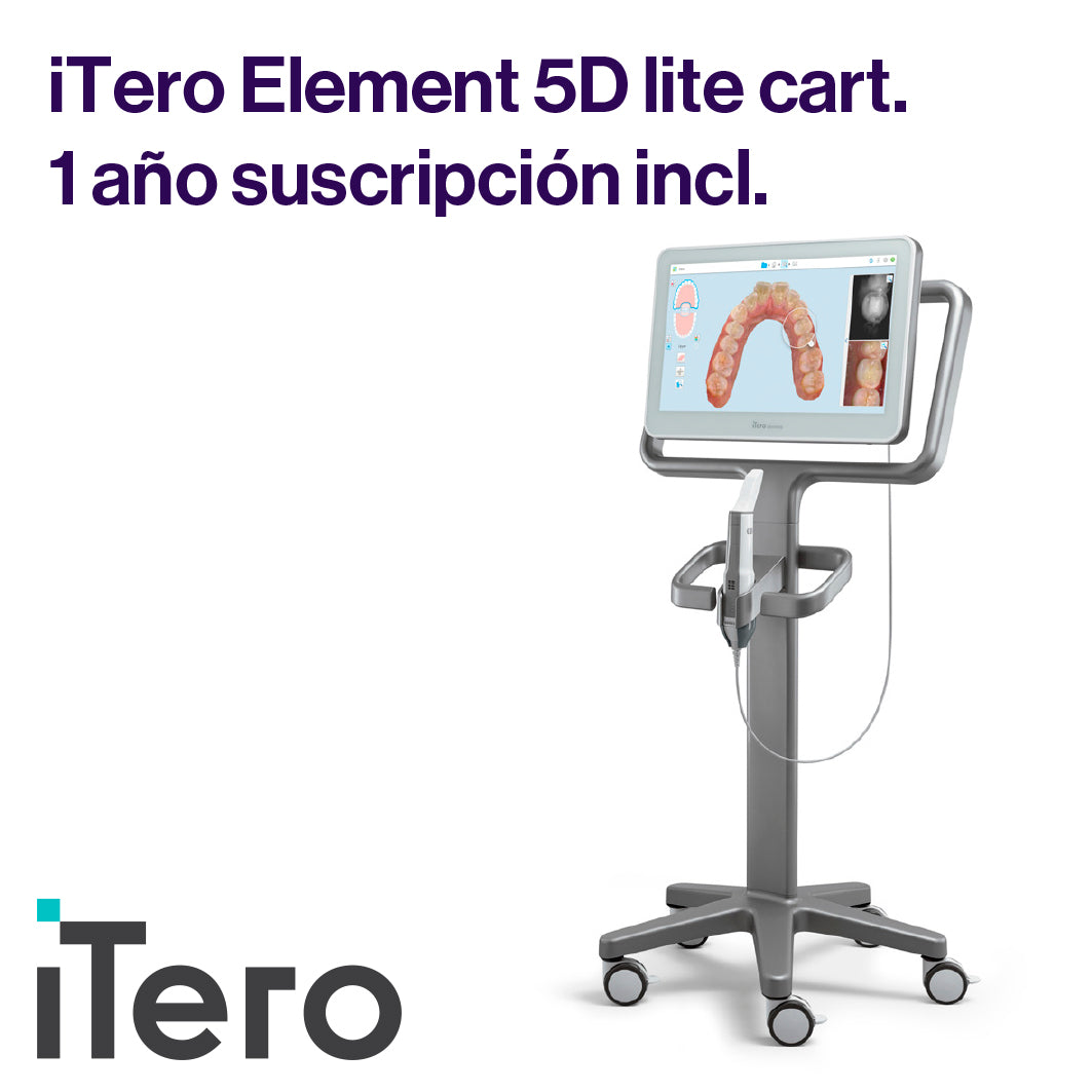 iTero Element 5D+ Lite cart with 1-year subscription included